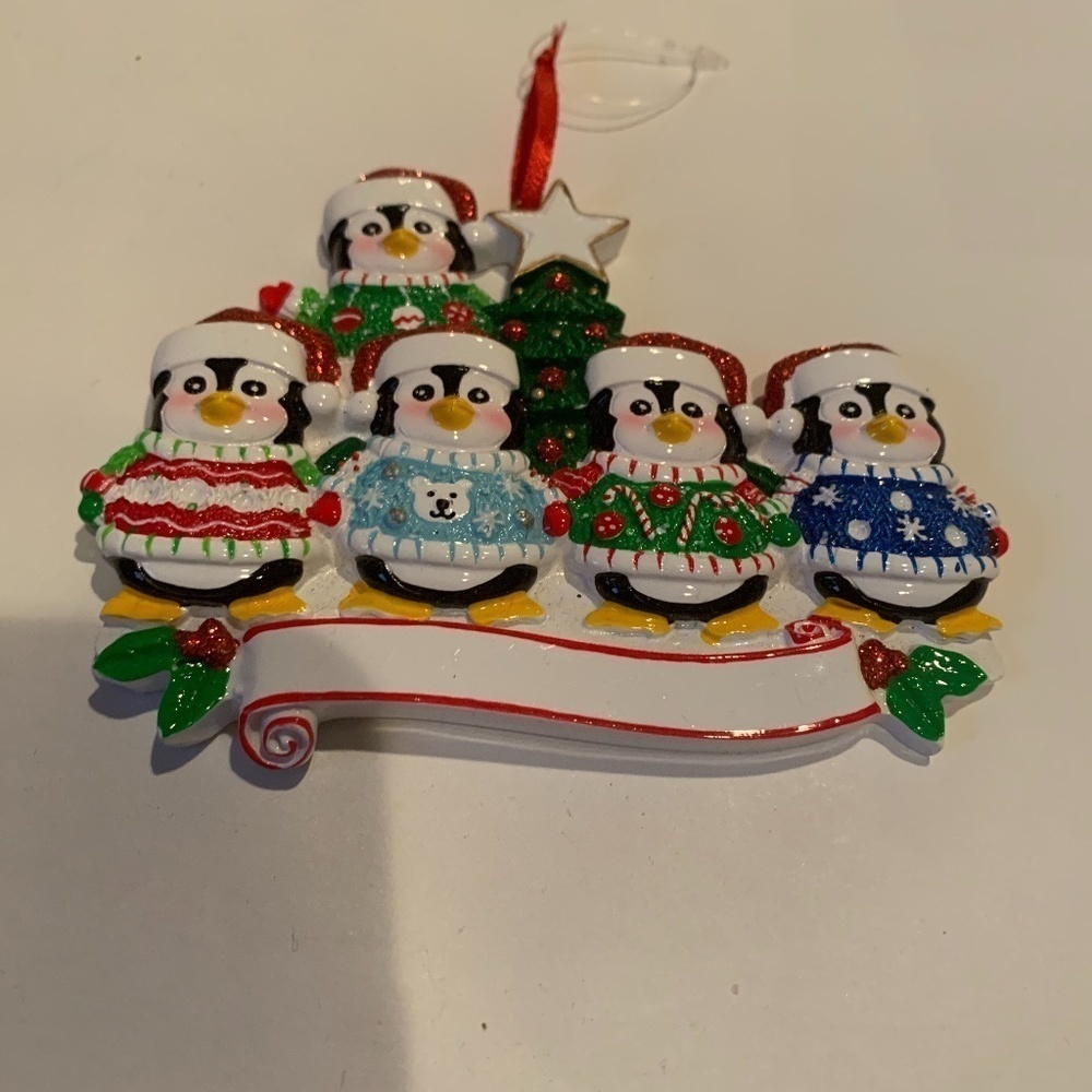 Polar X - Ugly Sweater - Penguin Ornament